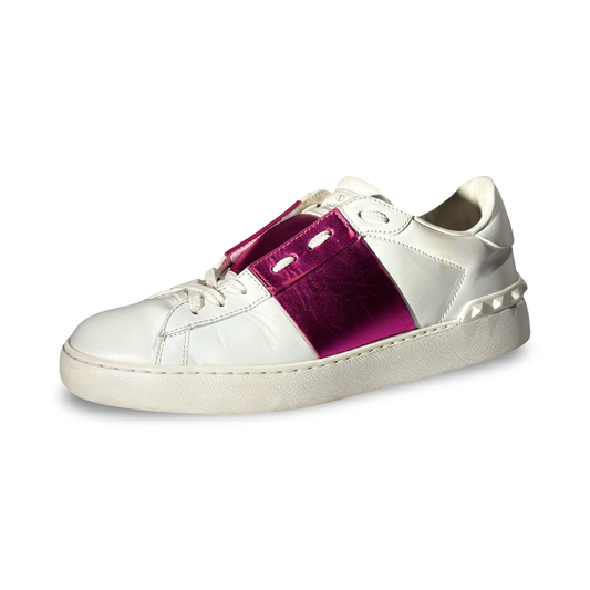 Valentino Open Metallic Pink