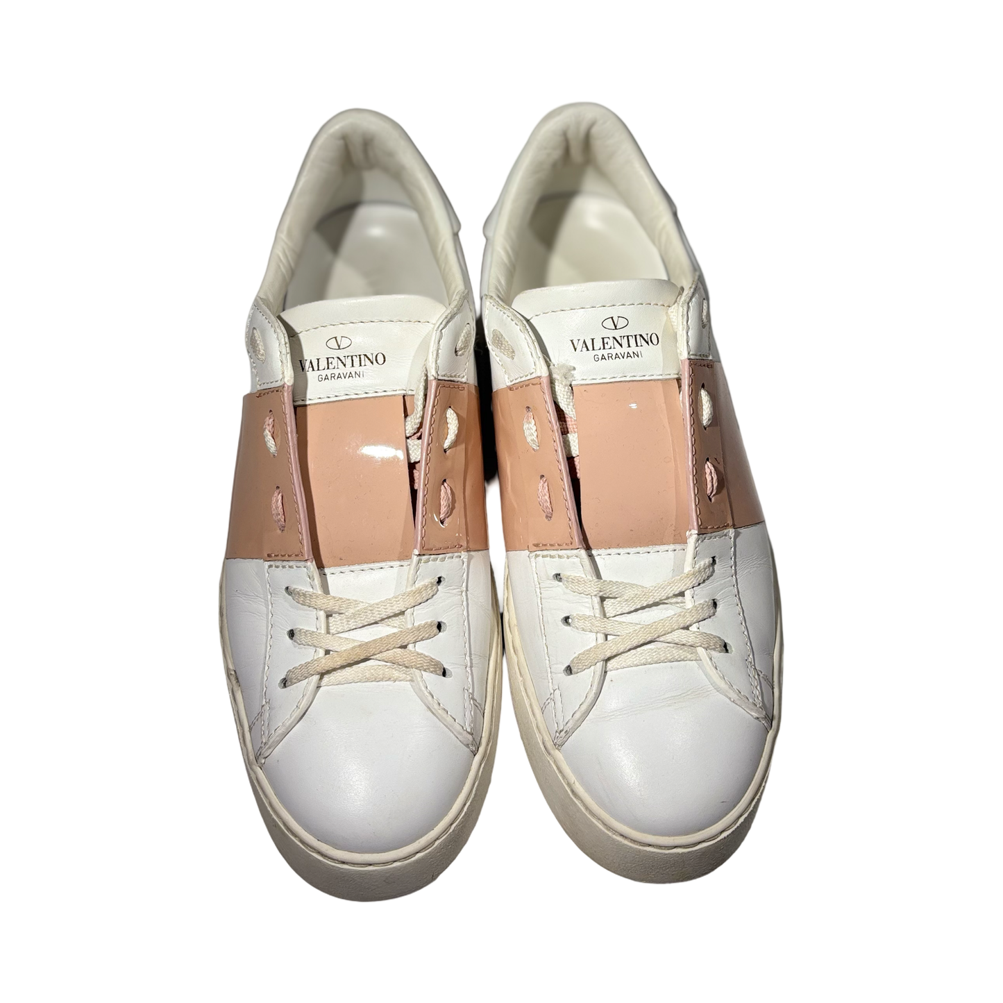Valentino Open White Begie