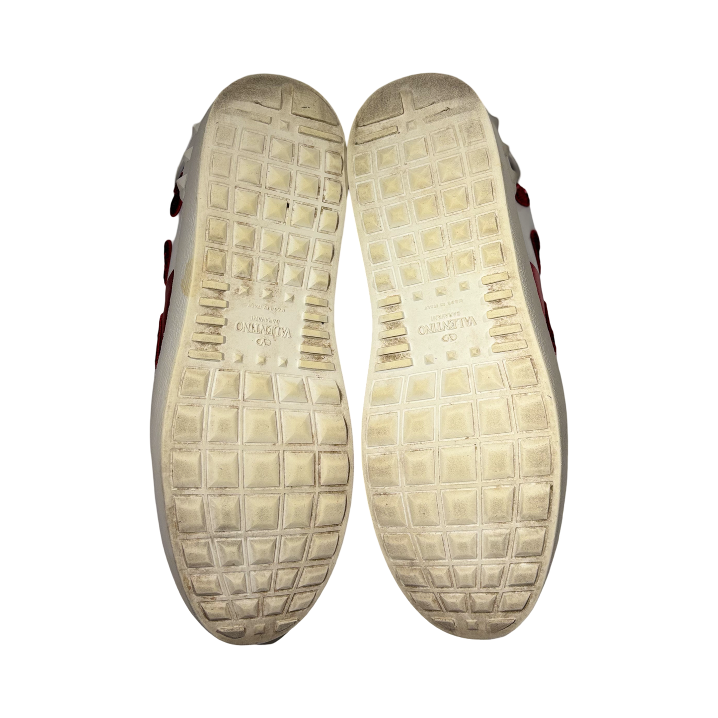 Valentino Open Metallic Red