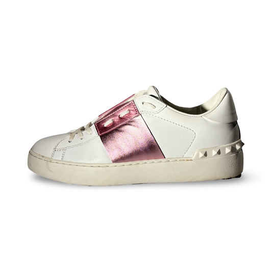 Valentino Open Metallic Pink