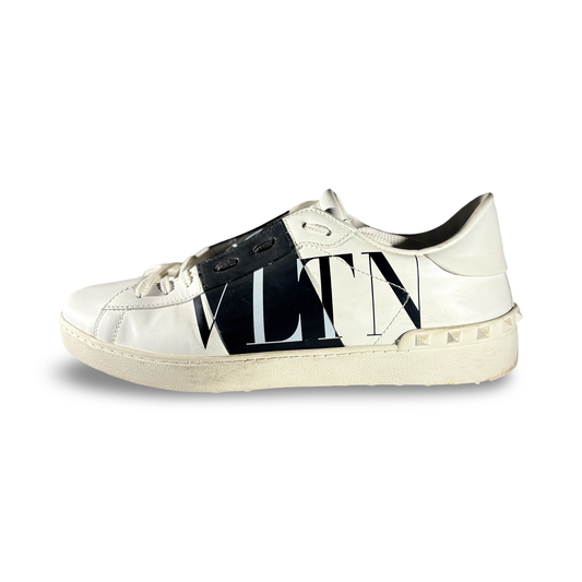 Valentino Open White Black