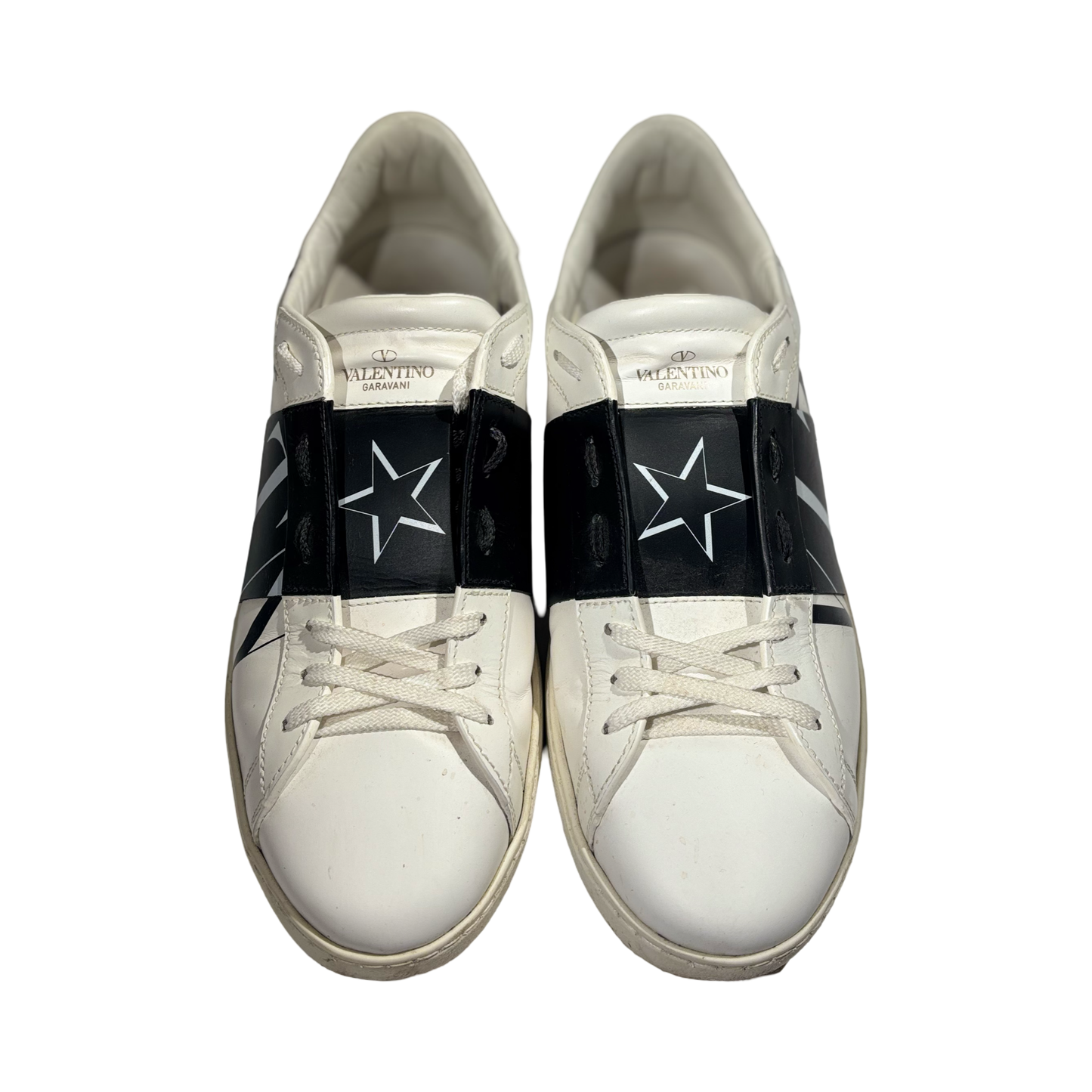 Valentino Open White Black