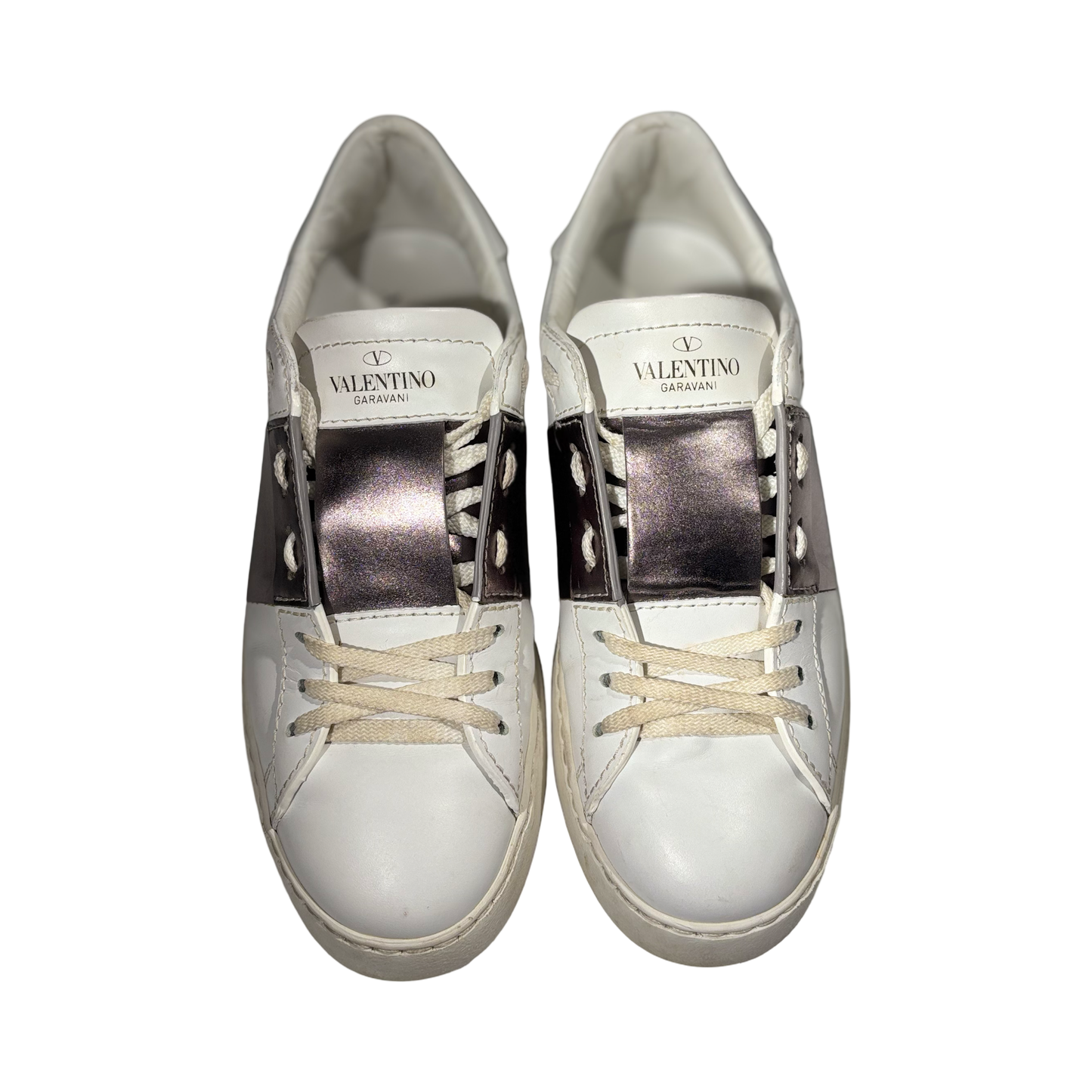 Valentino Open White Black