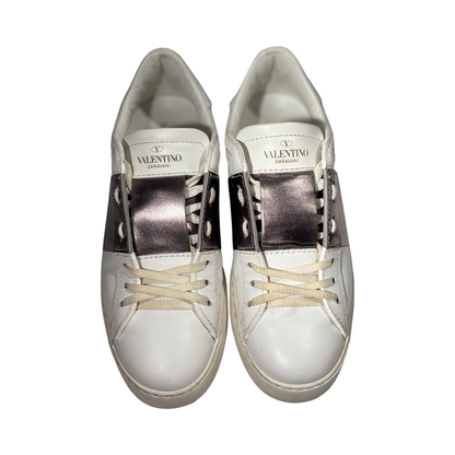 Valentino Open White Black