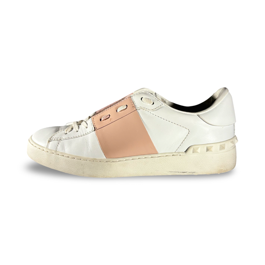 Valentino Open White Begie